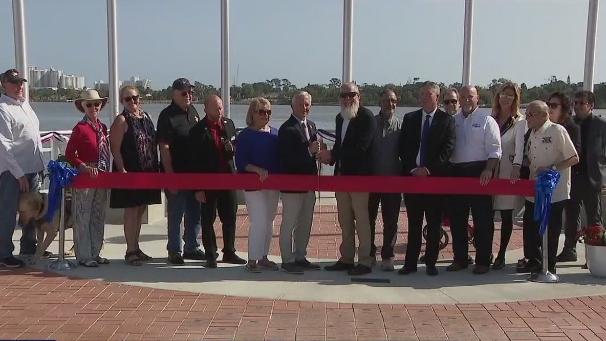 Volusia County unveils Veterans Memorial Plaza